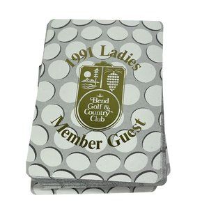 1991 Bend Golf Country Club Ladies Member Guest Tournament OREGON OR 89114